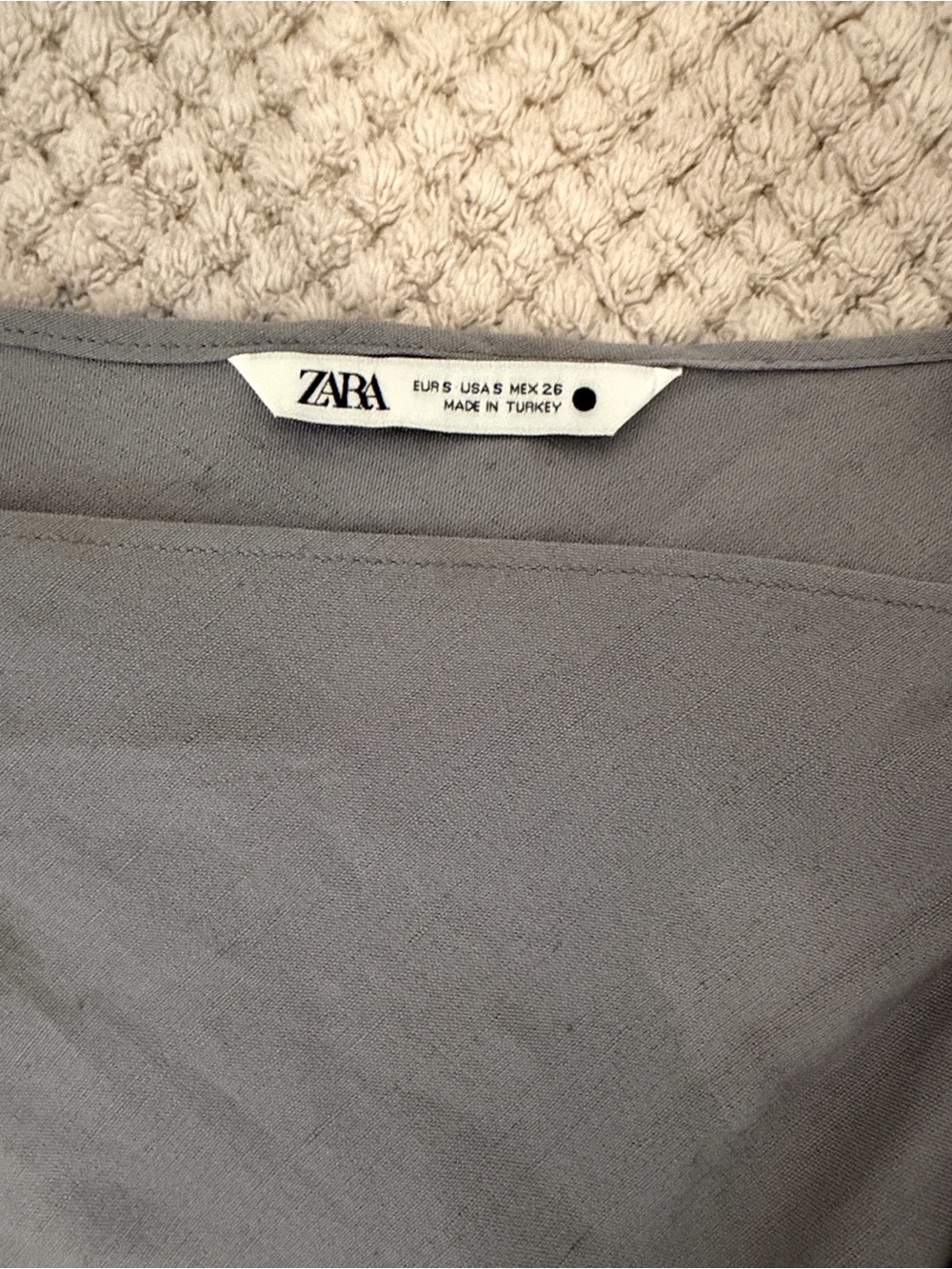 ZARA Light Grey Sleeveless Maxi Dress - Picture 2 of 6